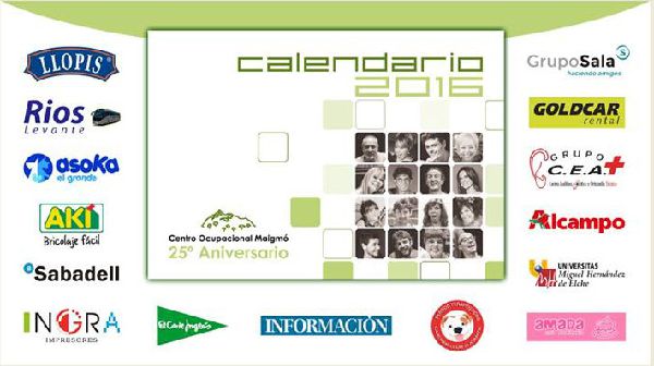 Calendario Solidario 2016